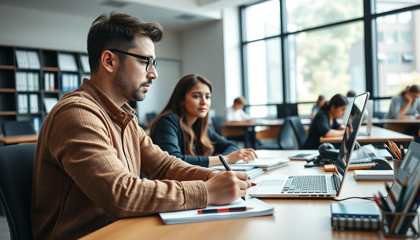 Organized exam preparation notes and academic planner