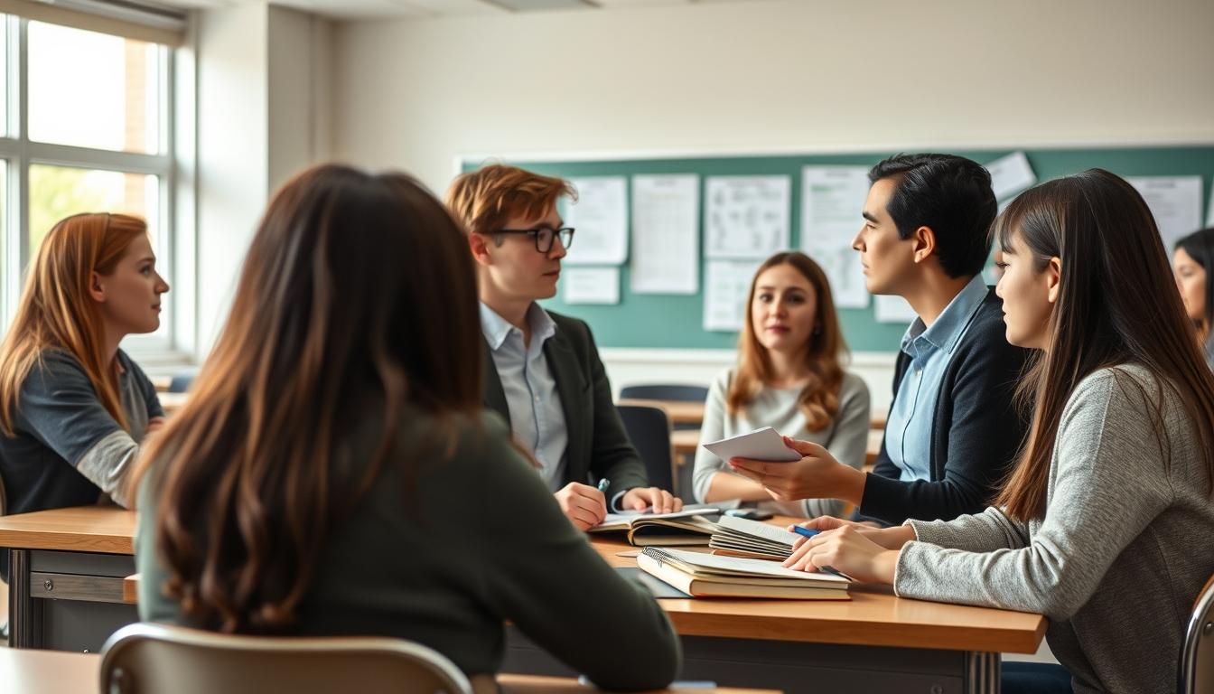 Student developing practical and academic skills